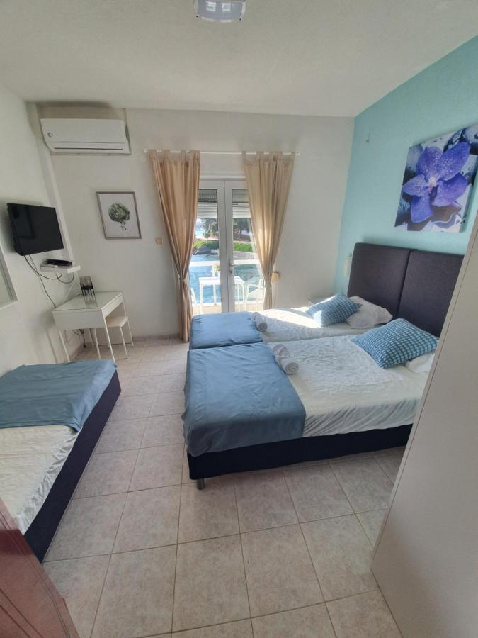 Sunset_Apartments Only 15 Meters From The Sea ネオス・マルマラス エクステリア 写真